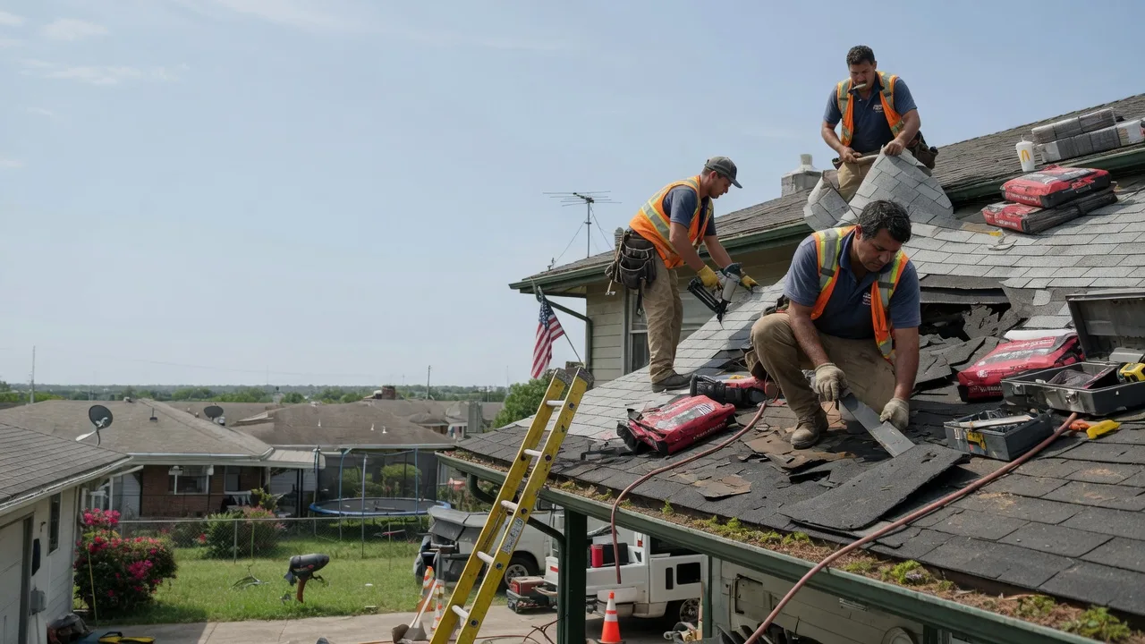 Roof Repair in Spencerville, OK near me